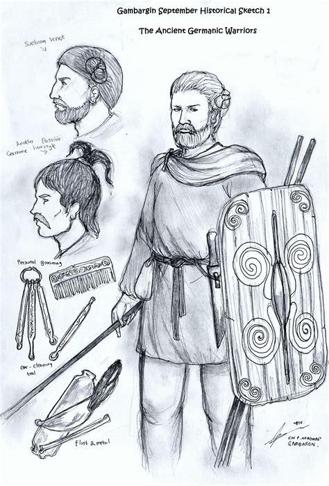 The Early Ancient Germanic Warriors by Gambargin on DeviantArt