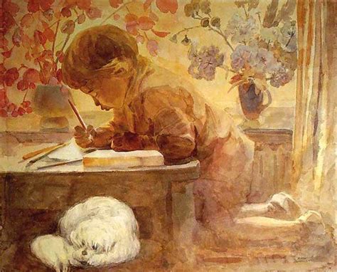 Рисующие дети. Подборка картин разных художников.