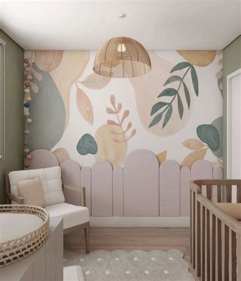 Стены в детской | Baby girl room decor, Kid room decor, Baby room decor