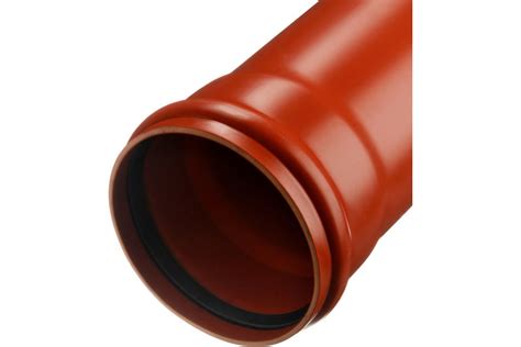 Канализационная труба АТЛАС ПЛАСТ DN 160x4.9, L=500 мм, наружная ...