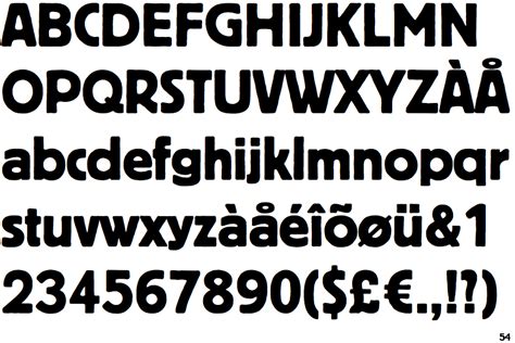Identifont - Bloc