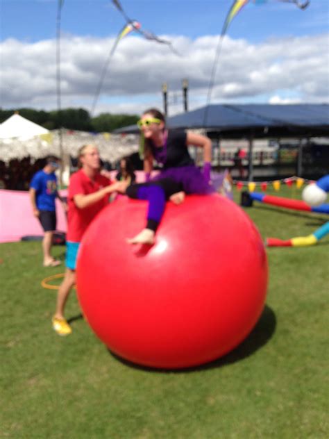 Big Ball Bouncy fun! We also have giant beach ball and a new 4 foot