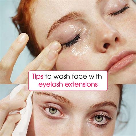 How To Wash Face With Eyelash Extensions?