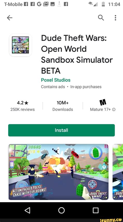 Dude Theft Wars: Open World Sandbox Simulator BETA Poxel Studios ...