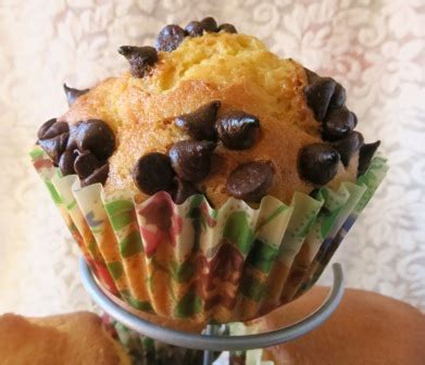 A Tavola con Mammazan: Mufin alla panna e gocce di cioccolato per Ale e ...