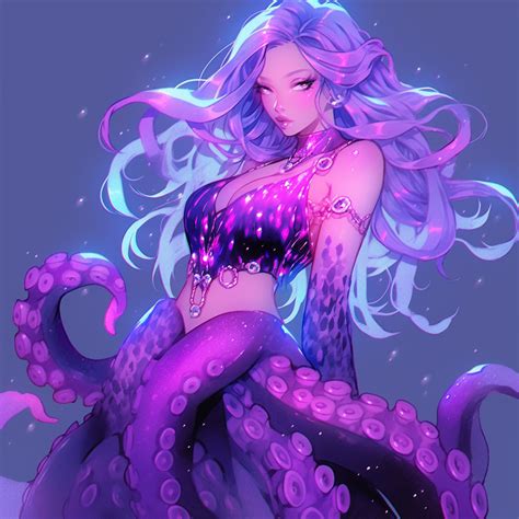 Beautiful Tentacle Woman (Octopus) by WalkingAngels on DeviantArt
