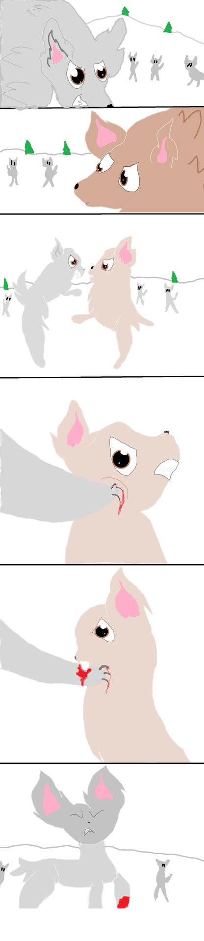 Call of the Wild: Buck and Spitz Fight (WIP) by sunnydaze12 on DeviantArt