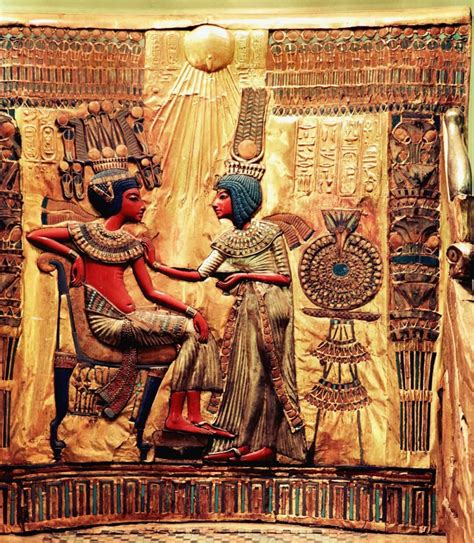 The Golden Throne of Tutankhamun