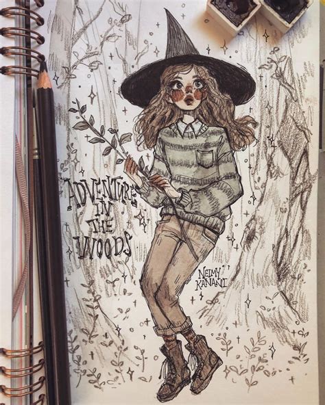 For Inktober 2019, the artist Neimy Kanani... - The Art Showcase