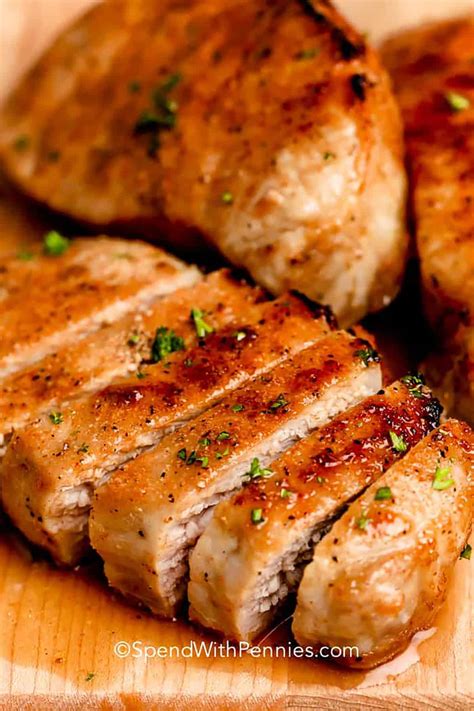 Oven Baked Pork Chops - Spend With Pennies
