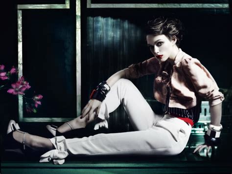 Кира Найтли для Vogue UK