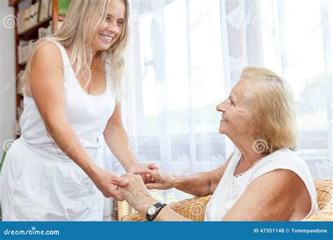 providing   care  elderly stock photo image  health