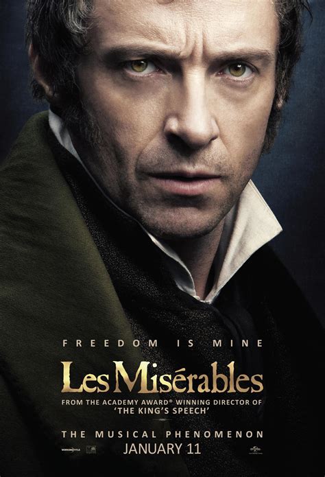 Hugh Jackman - Les Miserables - Movie Posters