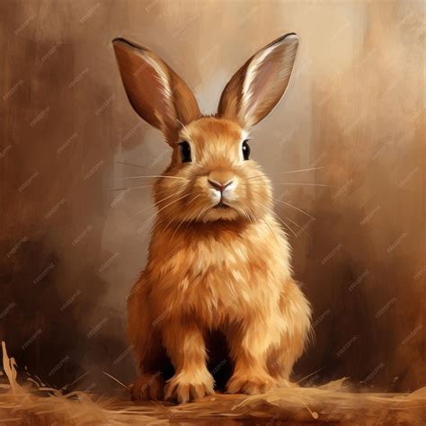 Desenhos De Coelhos Realistas - Desenho realista ou ilustração de coelho aquarela desenho de coelho ...