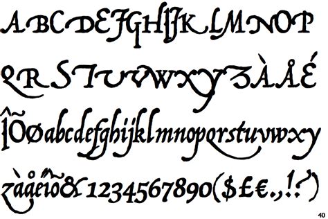 Fontscape Home > Handmade > Handwriting > Historic > 16th century