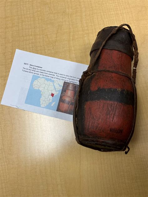 African Artifacts: Back Story and Current Use