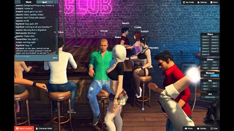 3DXChat game tour. Multi player game and chat for adults. - YouTube