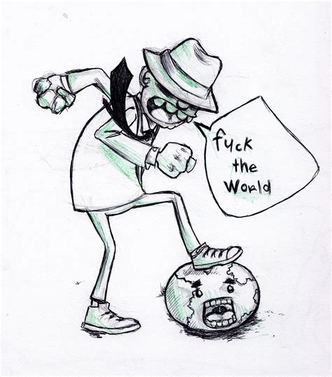 Fuck the World by ampdesigns on Newgrounds