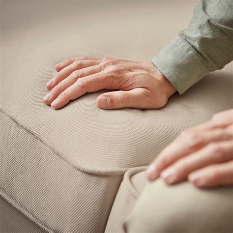 EKTORP 2-seat sofa Hallarp beige | IKEA Latvija