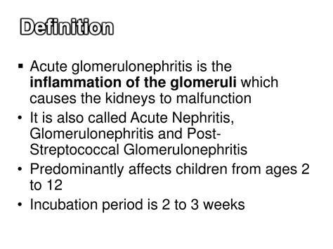 PPT - Glomerulonephritis in children PowerPoint Presentation, free ...