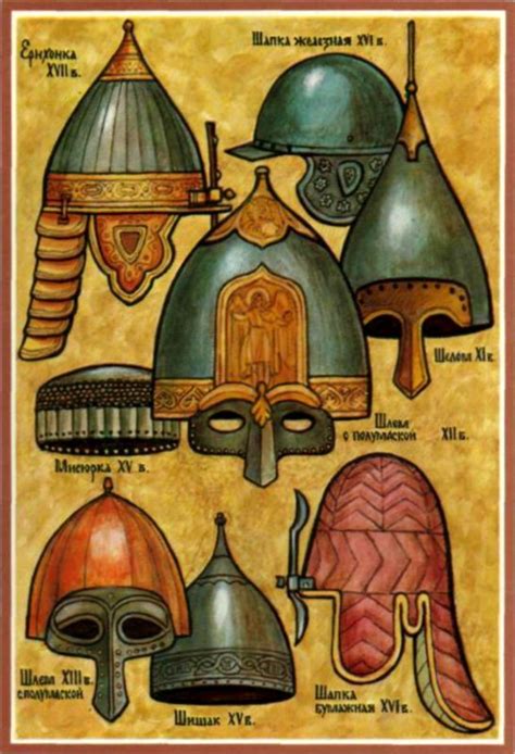 26. ШЛЕМЫ HELMETS. Русские доспехи X-XVII веков