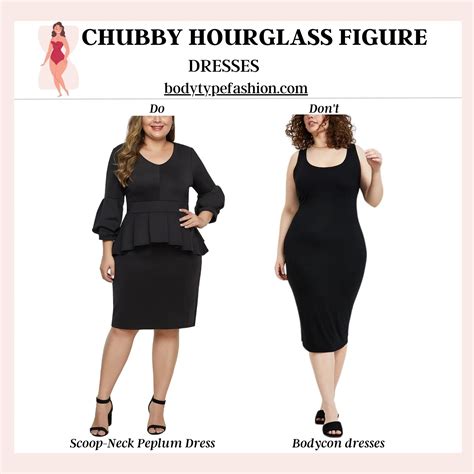 Best Dress Styles for Chubby Hourglass Figure - Fashion for Your Body Type