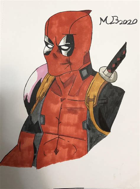 deadpool artwork rmarvel