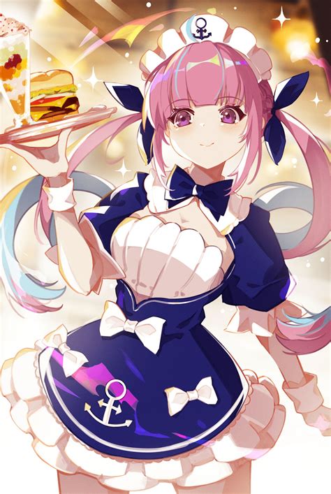 Daily Aqua: Day 646 your burger, master : r/minatoaqua