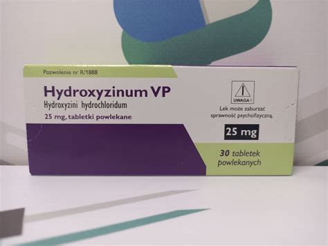 Купить с доставкой Hydroxyzinum VP (Гидроксизинум ВП) 25mg 30 таблеток ...