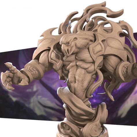 3D Printable Elemental Void (2 Versions) by Bite the Bullet