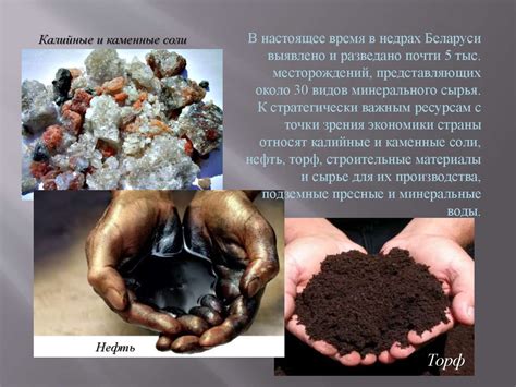 Природные ресурсы Беларуси - презентация онлайн