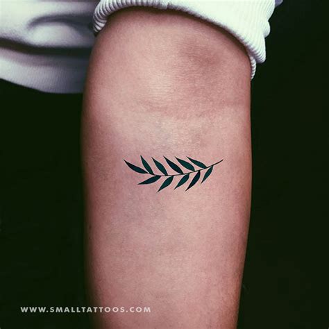 Ash Tree Leaves Temporary Tattoo by Zihee (Set of 3) – Small Tattoos