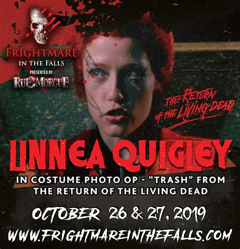 EXCITING NEWS! Linnea Quigley's... - Frightmare in the Falls