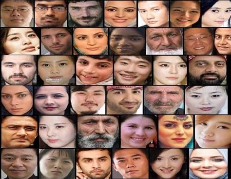 sample  asian colored face images  scientific diagram
