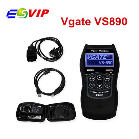 VGATE VS890 OBD2 Code Reader Universal OBD2 Scanner Multi language and ...
