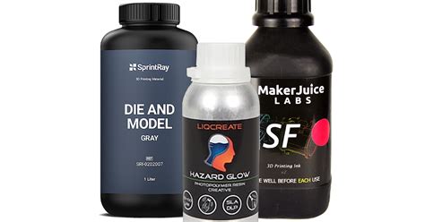 DLP 3D Printer Resins | MatterHackers