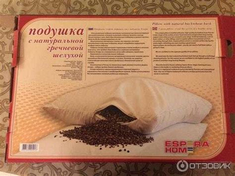 Подушка из гречневой лузги: польза и вред. чем полезна гречневая ...