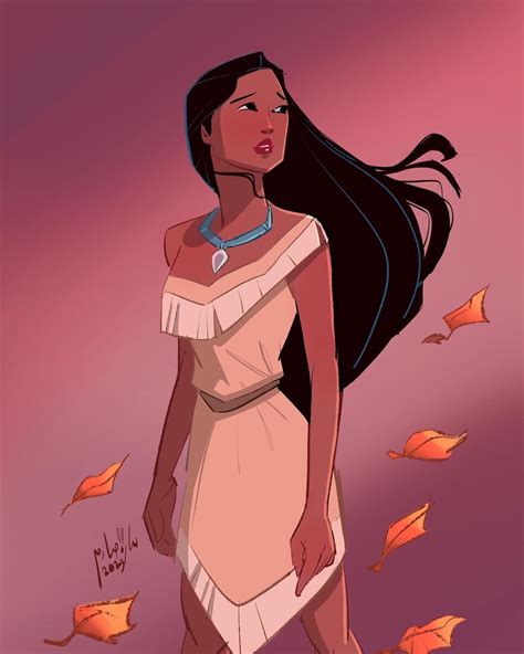 ArtStation - #Pocahontas #Disney #fanart