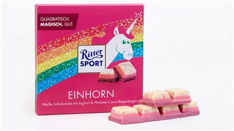 Очень редкая шоколадка с единорогом из ограниченной серии Ritter Sport ...
