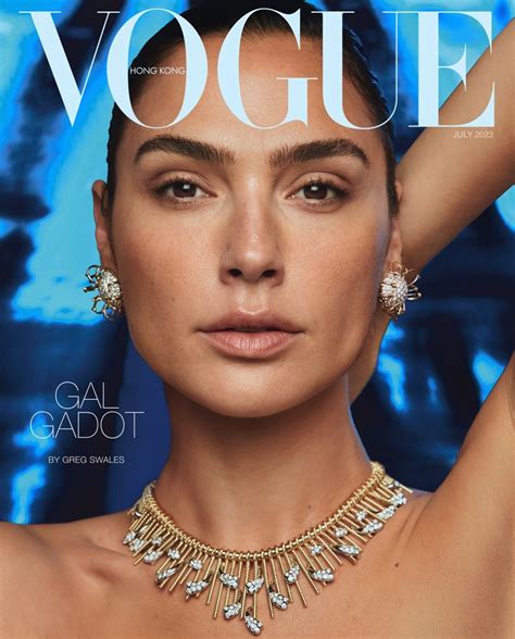 Gal Gadot's 'Heart of Stone' Thriller on Vogue Hong Kong July — Anne of ...
