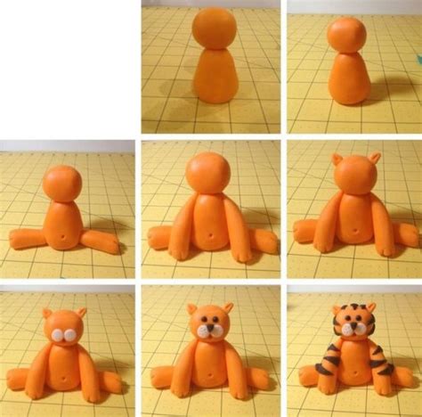 Игрушки из пластилина. Лепка для детей.