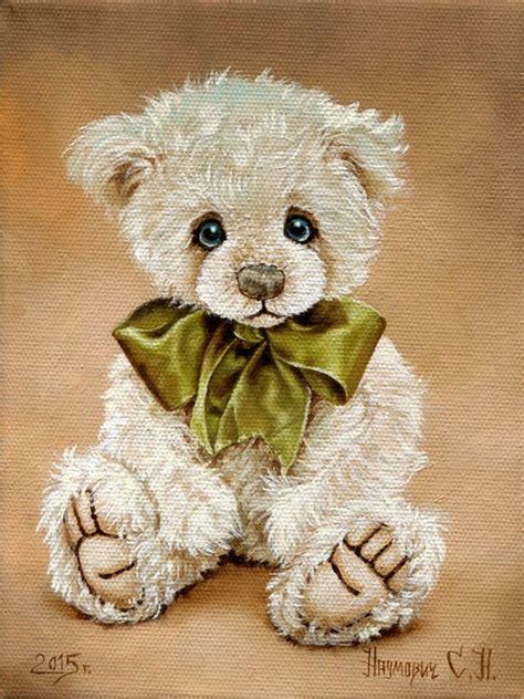 Декупаж в Липецке. Подарки ручной работы. | Teddy bear drawing, Bear ...