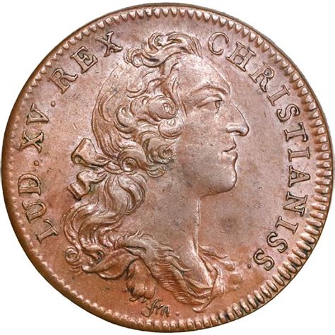 CANADA, Franco-American (Seven Years War), copper jeton, Louis XV, 1755 ...