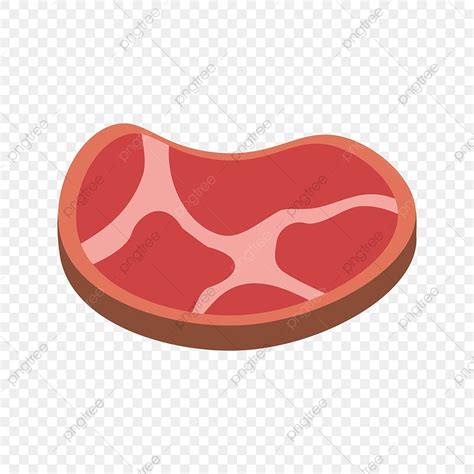 Meat Steak Clipart Hd PNG, Cartoon Hand Painted Meat Steak, Cartoon ...