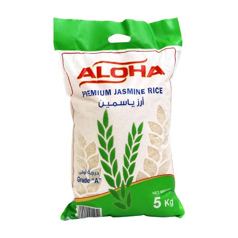 Aloha Premium Jasmin Rice 5 kg Online at Best Price | Lulu UAE