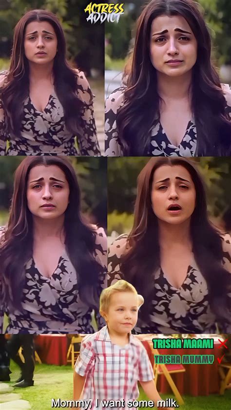 Trisha Fans Club 👑 | Choose Fav snacks 😋 🖤 l swipe 🔥🔥 . #trishakrishnan