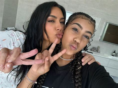North West leaks behind-the-scenes fitting of mom Kim Kardashian as ...