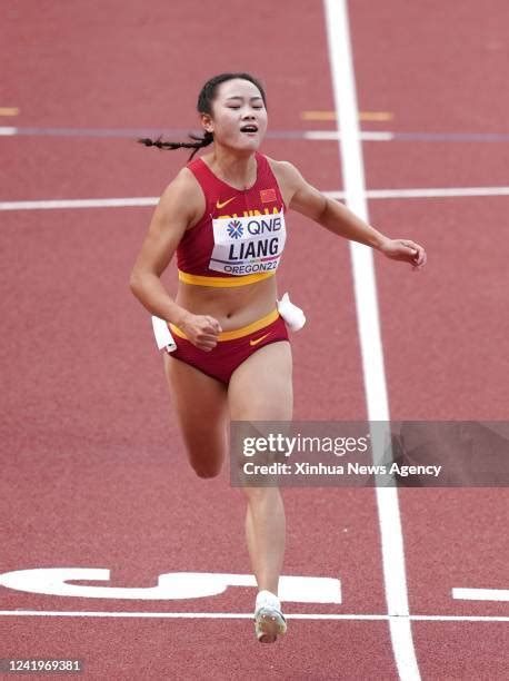 wang xiaojing stock  high res pictures  images getty images