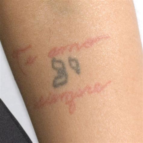 Christina Aguilera Mickey Mouse Tattoo