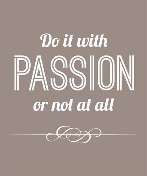 ROI on Passion